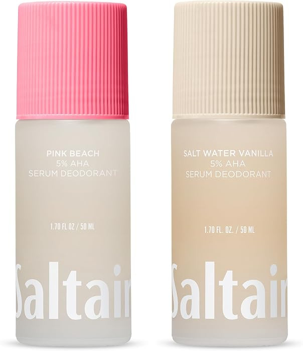 Saltair Serum Deodorant Variety Pack \u2013 Coconut Vanilla: Salt Water Vanilla & Pink Beach \u20... | Amazon (US)