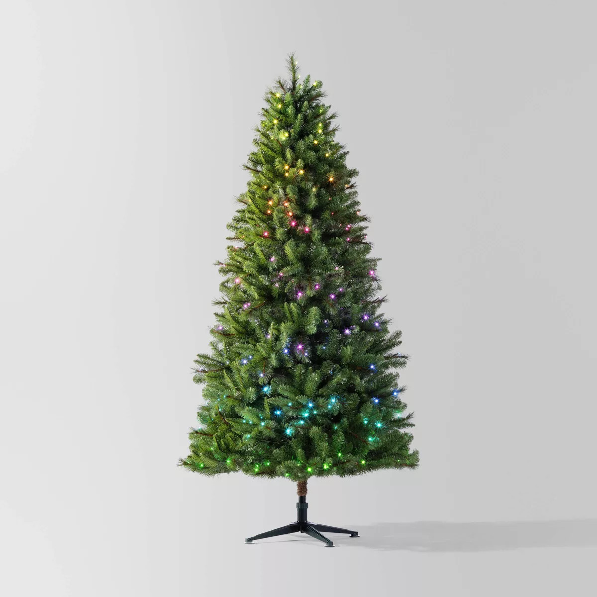 Twinkly 7' Pre-Lit LED Douglas Fir Artificial Christmas Tree AutoConnect Color Changing Lights | Target