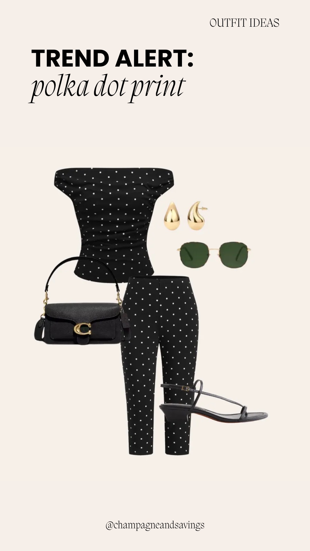 Polka dot outfitt

#LTKootd