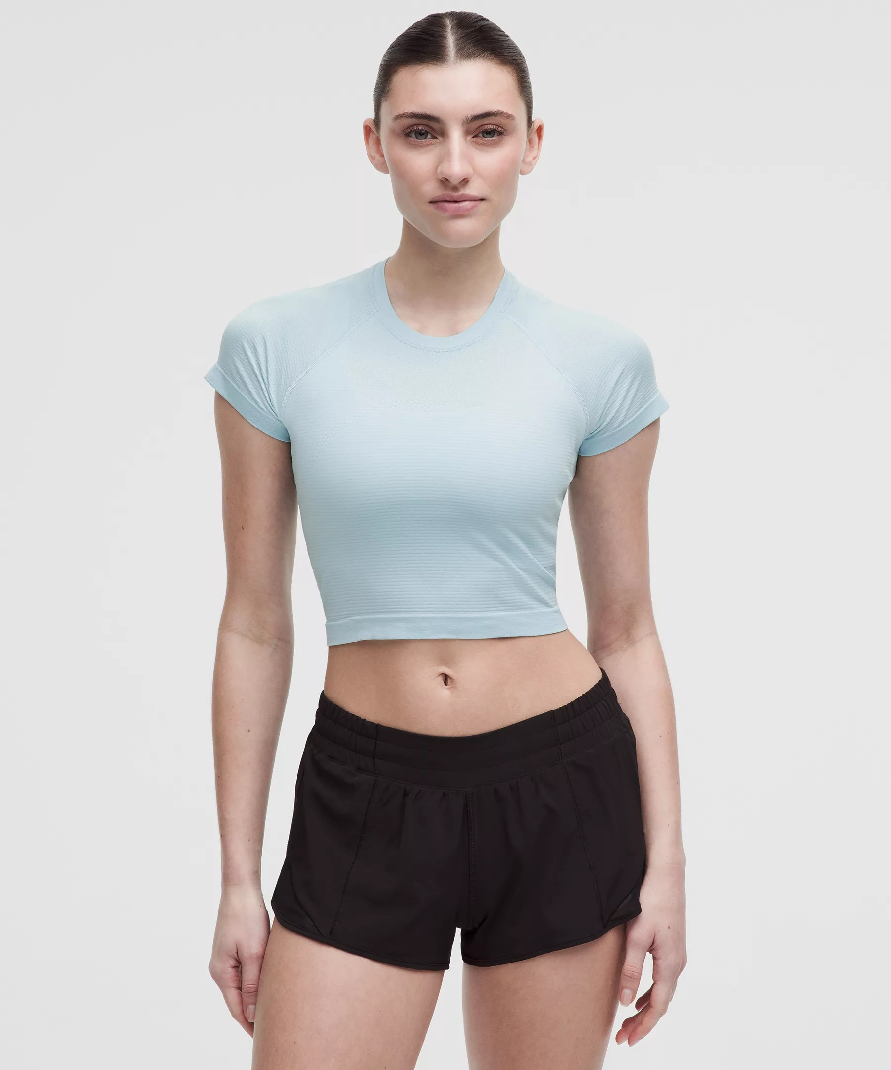 Swiftly Tech Cropped Short-Sleeve Shirt 2.0 | Lululemon (US)