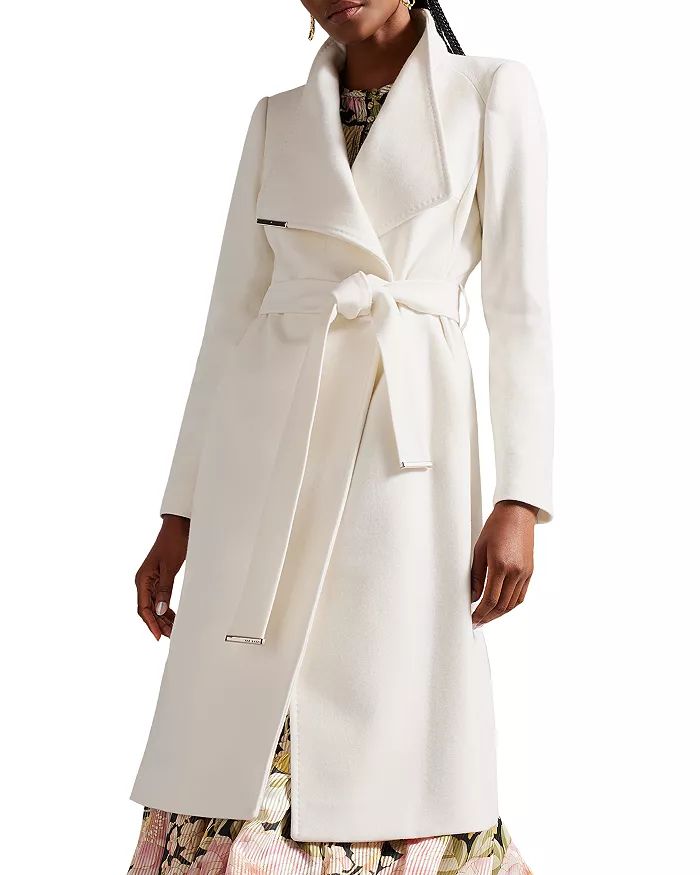 Mid Length Wrap Coat | Bloomingdale's (US)