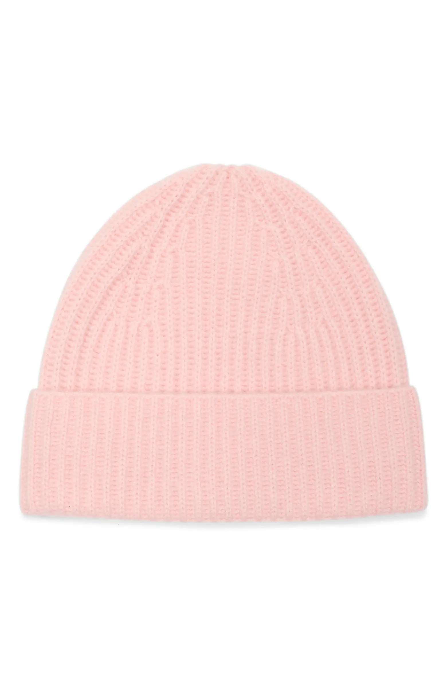 NORDSTROM RACK Cashmere Ribbed Beanie | Nordstromrack | Nordstrom Rack