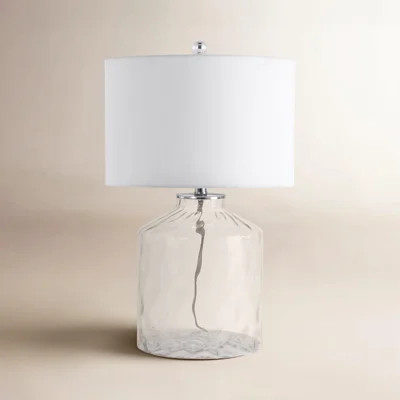 Roseburg 23" Clear Table Lamp | Wayfair North America