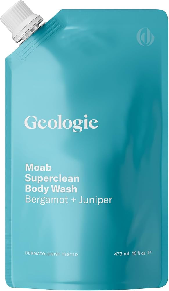 Geologie Moab Superclean Body Wash Refill Pack | Bergamot + Juniper | 16 fl oz | Amazon (US)