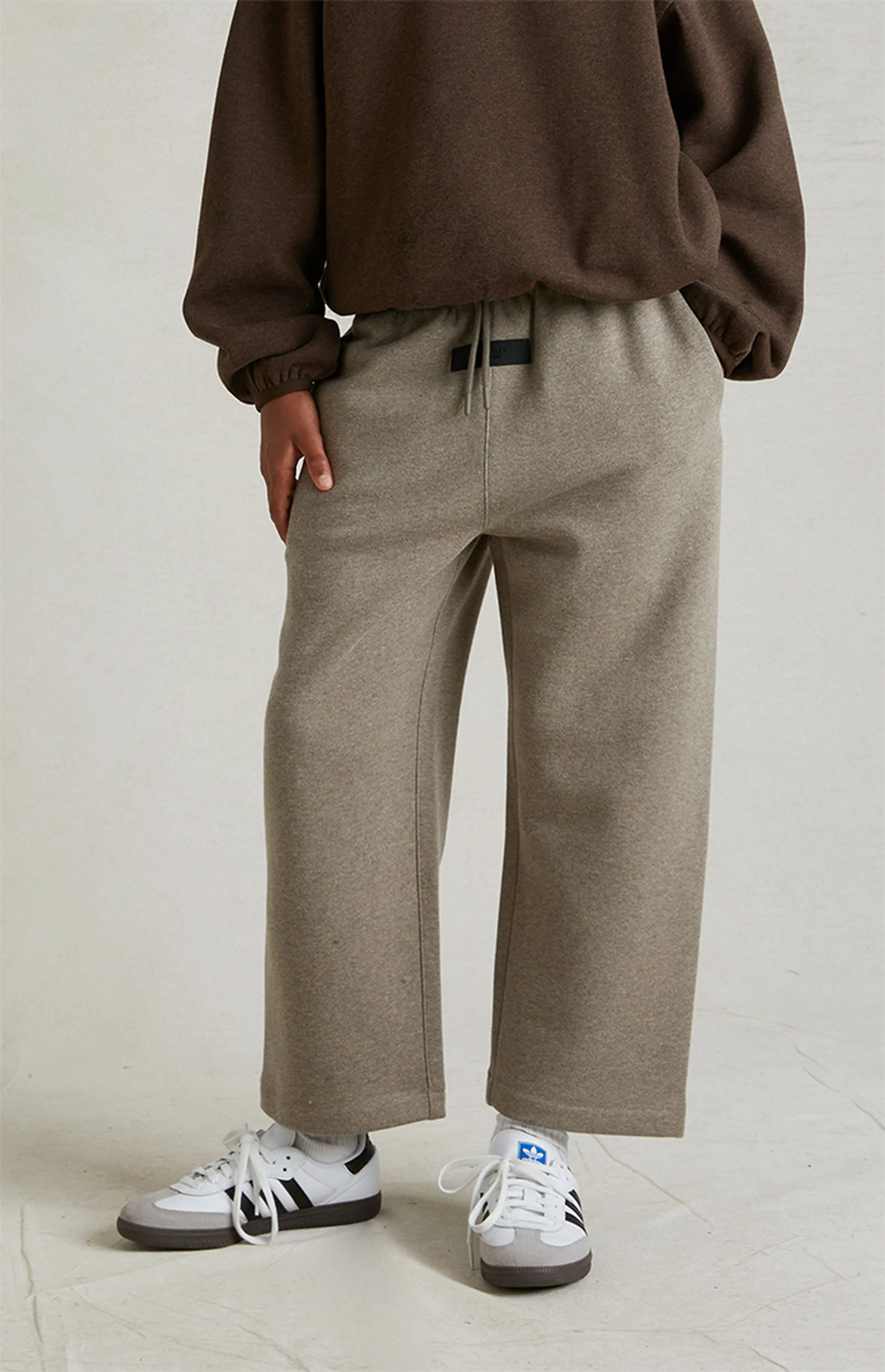 Kids Fear of God Essentials Heather Grey Lounge Sweatpants | PacSun