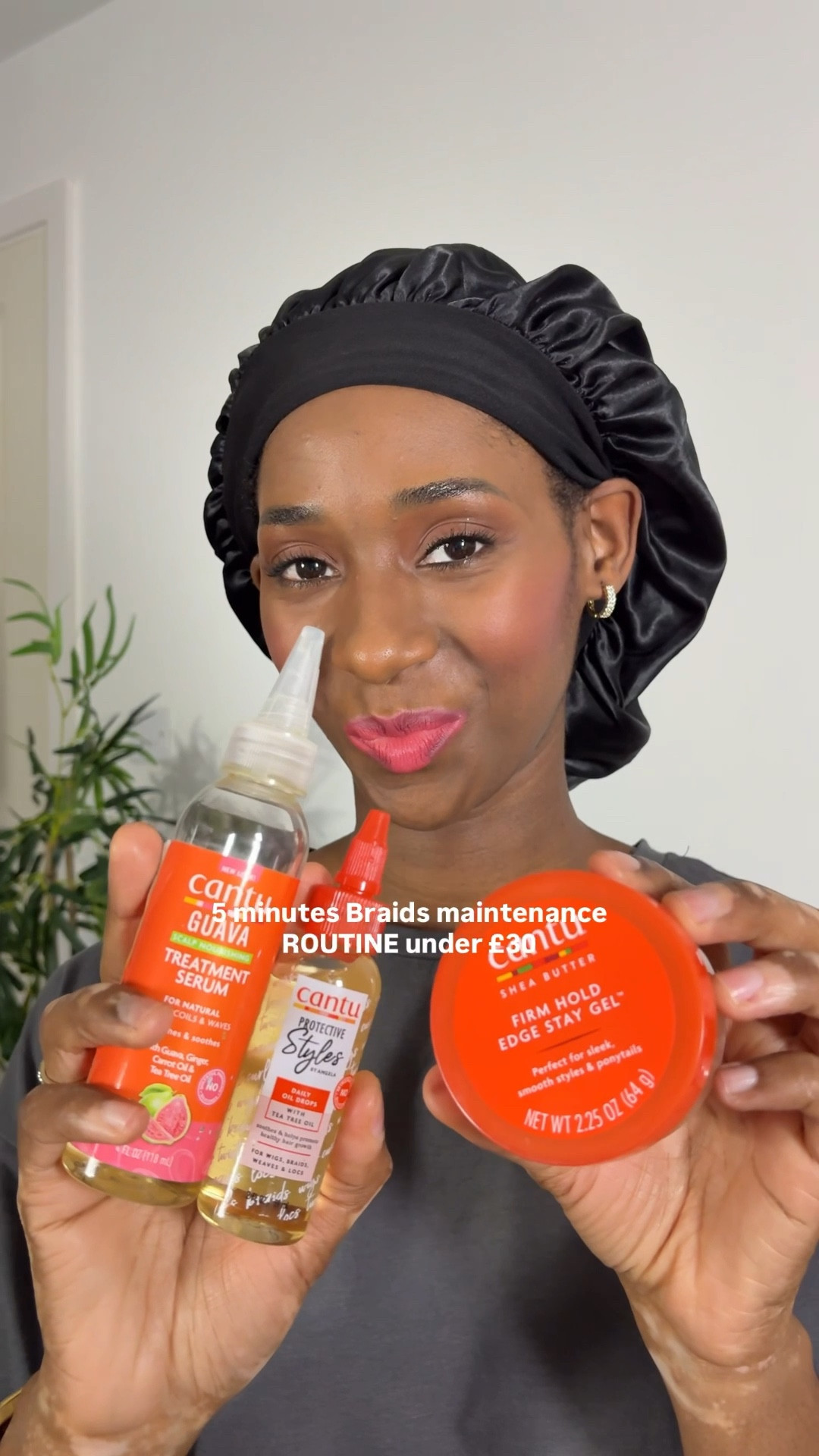 @cantubeautyuk helps keep my braids neat and my real hair healthy the whole time they’re in and my favorite part about using @cantubeautyuk during my braid season is how protected my hair feels underneath.🤍✨

Products I used in the video: 
 ✅Cantu Nourishing Scalp Treatment Serum (Guava + Ginger + Carrot Oil) ✅Cantu Protective Styles Daily Oil Drops ✅Cantu Shea Butter Extra Hold Edge Stay Gel

#cantu #cantuhairproducts #braidstyles

#LTKbeauty #LTKuk