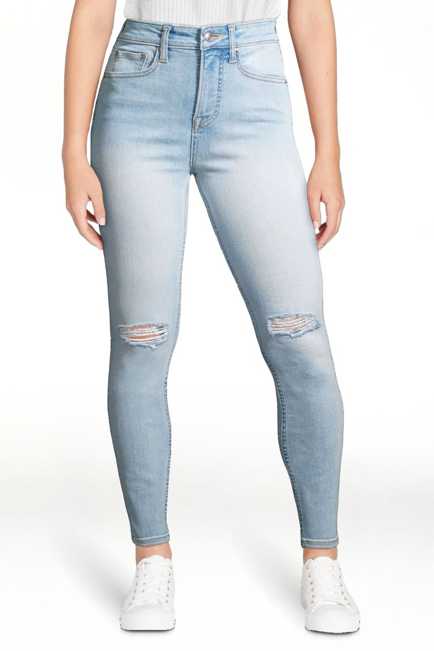 Free Assembly Women's High Rise Skinny Jeans - Walmart.com | Walmart (US)