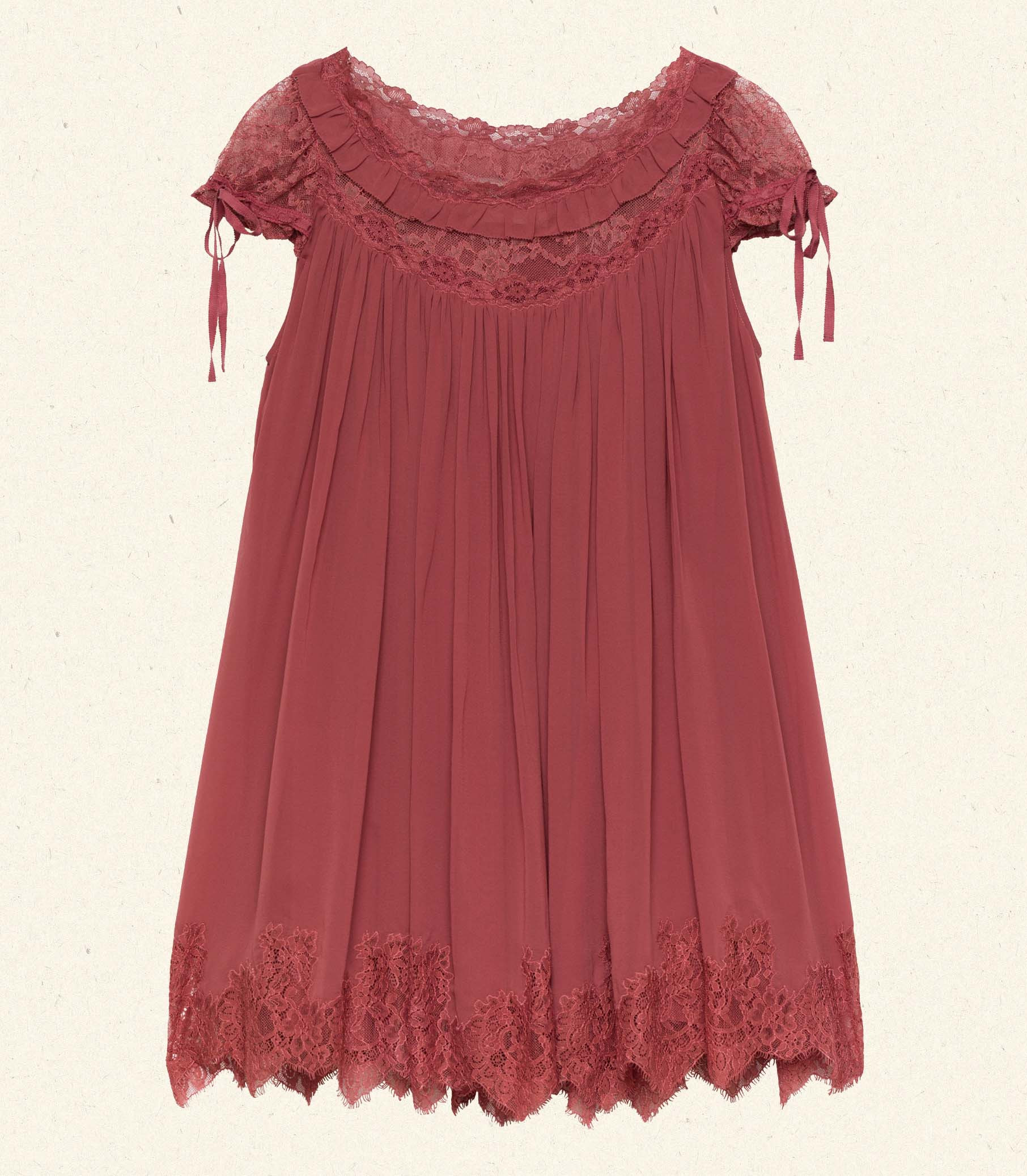 Genevieve Dress - Vieux Rose | DÔEN | DOEN