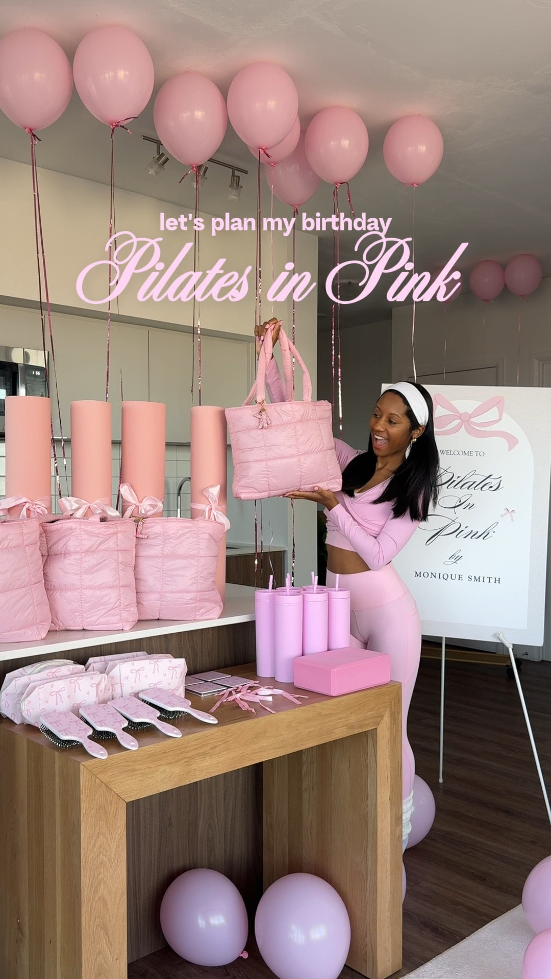 Pink Pilates Birthday Part 2: From creating invites and signs to ordering custom sets, packing goodie bags, and setting up the venue, it’s all coming together. Stay tuned for the full reveal!


#LTKfitness #LTKcanada #LTKwinter