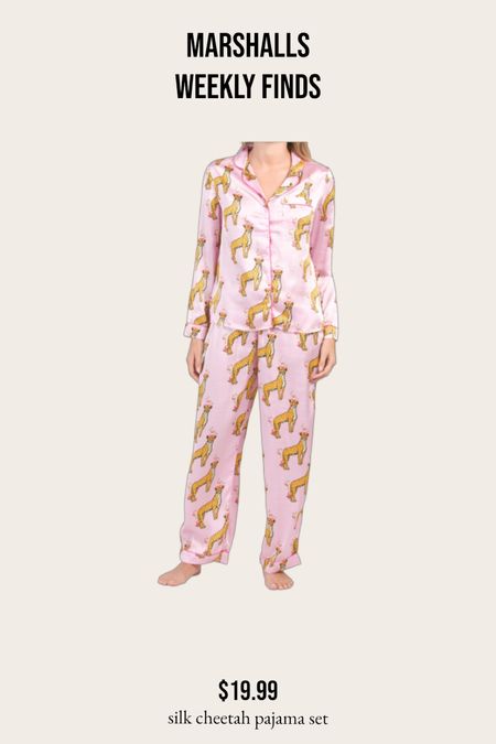 Silk cheetah pajama set

#LTKunder50 #LTKsalealert #LTKstyletip