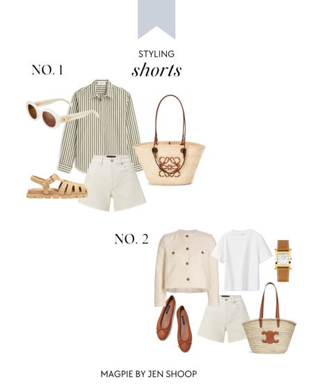 Styling white shorts for summer.

#LTKstyletip #LTKSeasonal