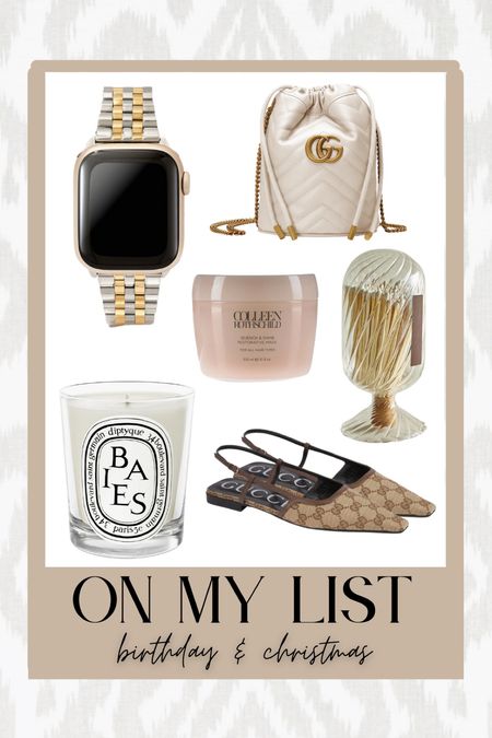 Gift guide for her - my birthday is the week before Christmas so I get to double dip or double dip! 
Christmas list
Candle
Beauty gifts
Luxury bag
Presents for her


#LTKHoliday #LTKGiftGuide #LTKover40