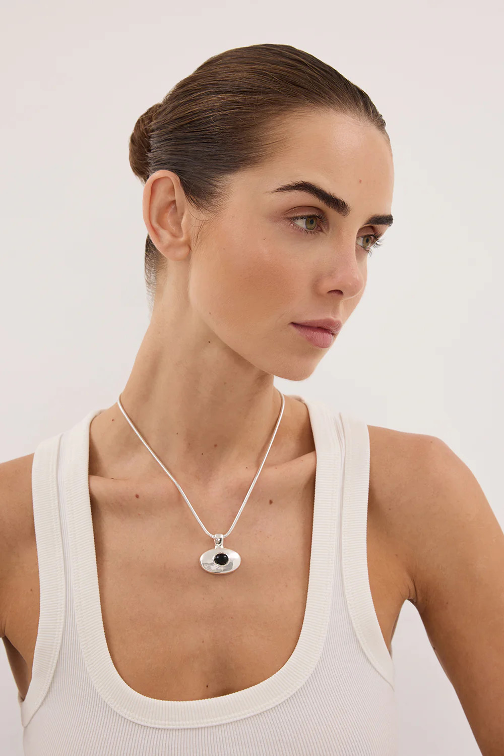 ANNA ROSSI SILVER ADA NECKLACE | DISSH