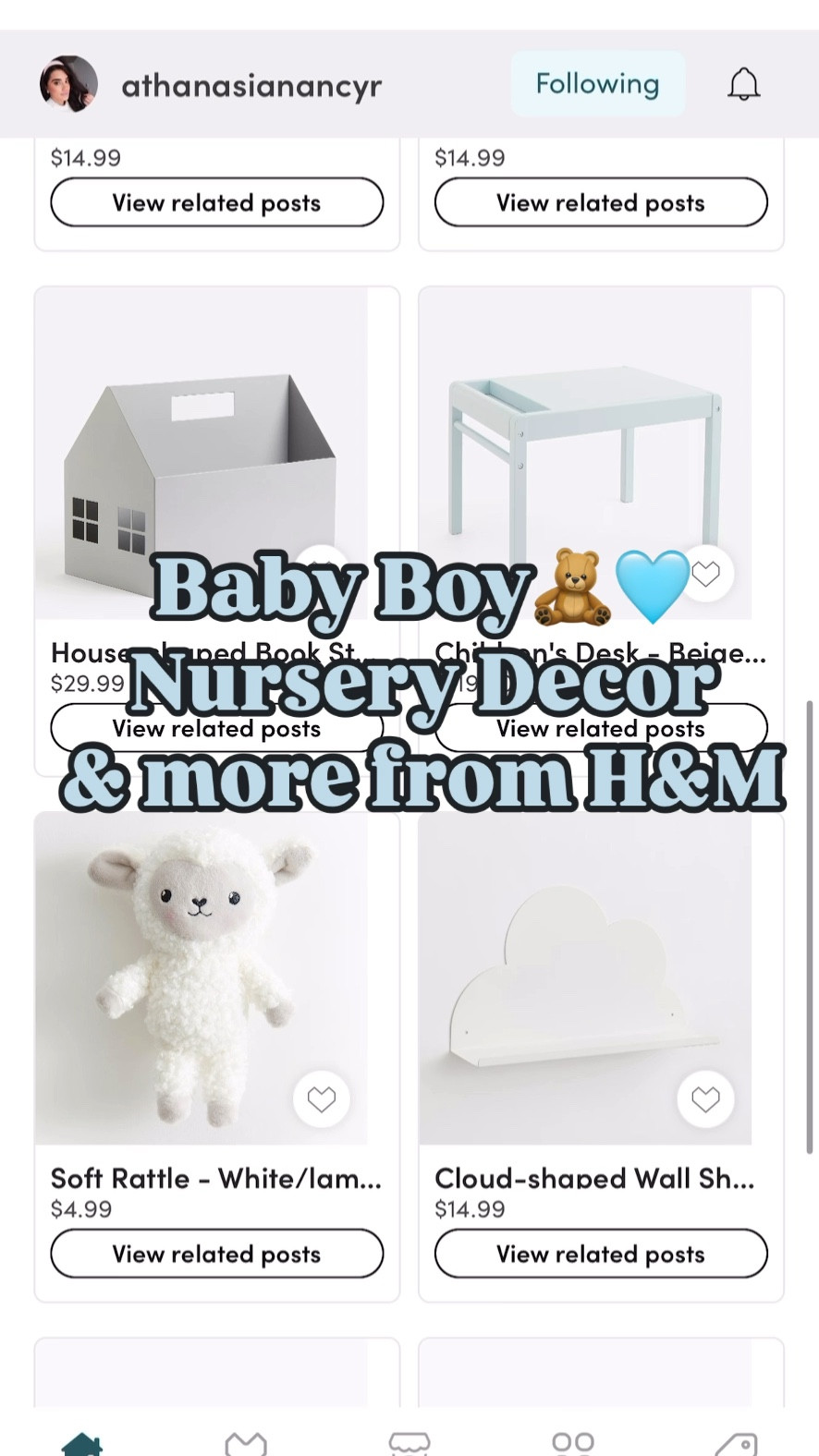 Baby boy nursery decor and more 


#LTKBaby #LTKFindsUnder50 #LTKHome