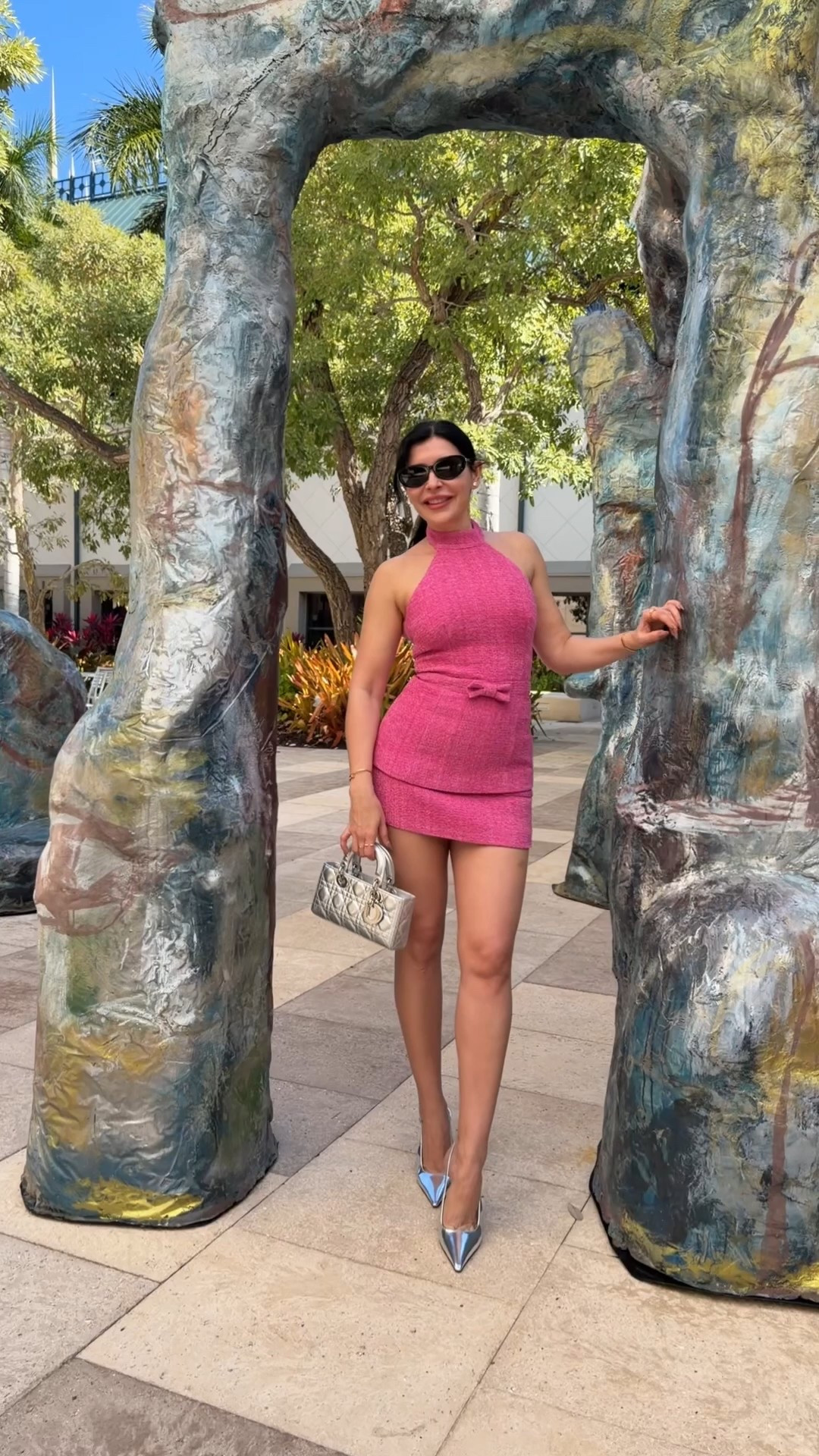 Revolve pink tweed halter top and mini skirt marching set

#LTKgrwm #LTKootd #LTKNYFW