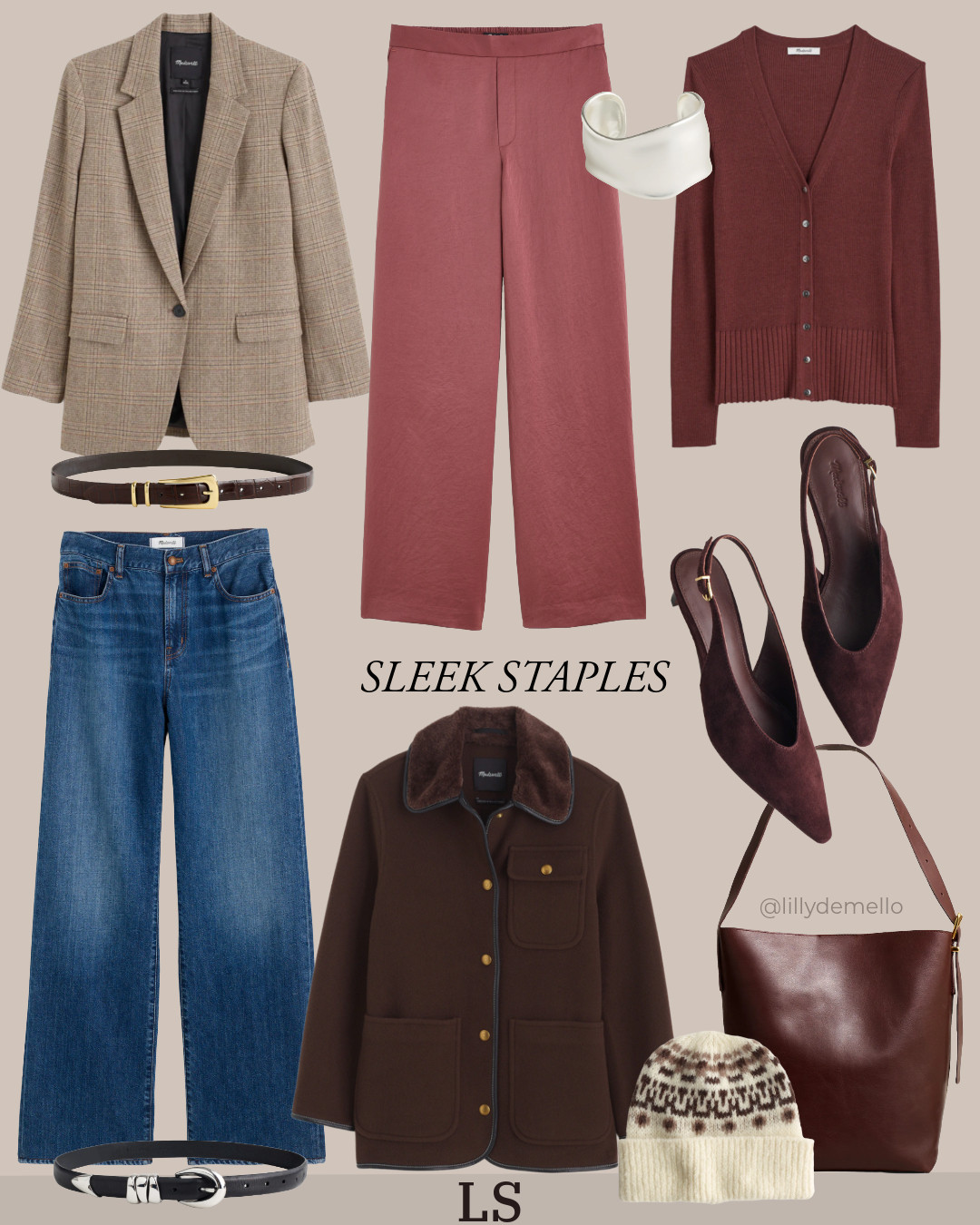 Sleek Staples!  Madewell Black Friday sale. If you're looking for chic leather belts, Madewell has the best selection for the price. The leather tote has been a favorite for years (mine is black).  Slingbacks on top of my wishlist - so gorgeous. They look like high-end designer heels for a lot less.  

 #LTKCyberWeek #LTKGiftGuide #LTKSaleAlert