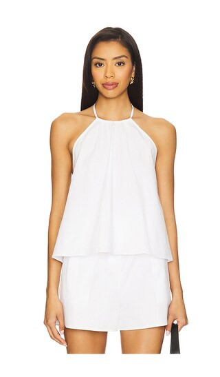 Tauni Top in White | Revolve Clothing (Global)