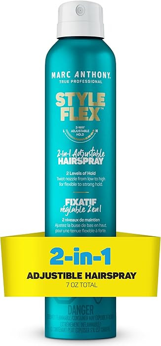 Marc Anthony Flexible to Extra Strong Hold Hair Spray, Style Flex 2-in-1 Adjustable Hairspray for... | Amazon (US)