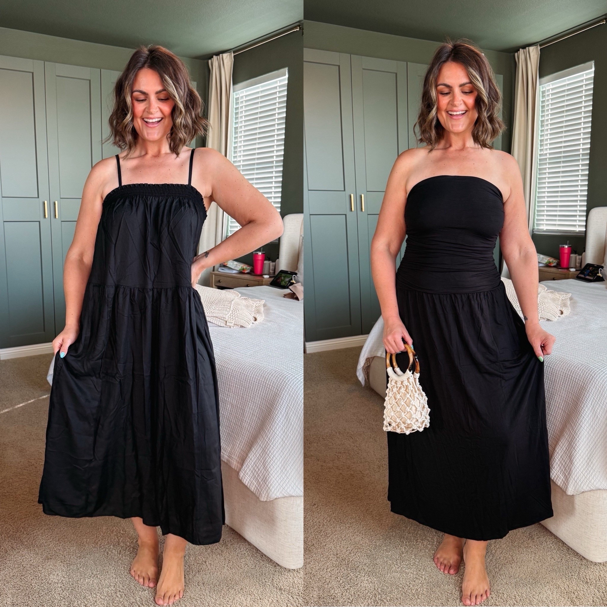 Old navy spring try-on

Coral dress, large - need medium
Black dress, medium (size down)
Brown dress, large
White & black gauze shorts, large
White line button down, medium 
Chambray button down , medium
Tank, large
Denim shirts, 14 (size up 1)
White linen pants (full length & cropped), both large
Swimsuit, large for both pieces
Hat, L/XL
Cover up wrap, L/xl
Sandals, true size 10 (don’t size down)
Black strapless dress, medium 
Striped dress, medium 

Size 12, midsize, casual style, spring outfits, vacation outfits, work dress, resort wear, swimwear


#LTKSeasonal #LTKMidsize #LTKootd