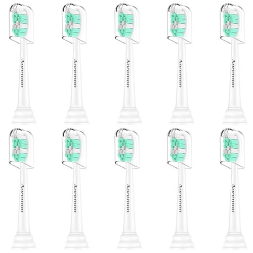 Aoremon Toothbrush Replacement Heads for Philips Sonicare Replacement Heads - Standard Toothbrush Head Compatible with Most Phillips Sonicare Click-on Electric Toothbrushes | Amazon (US)