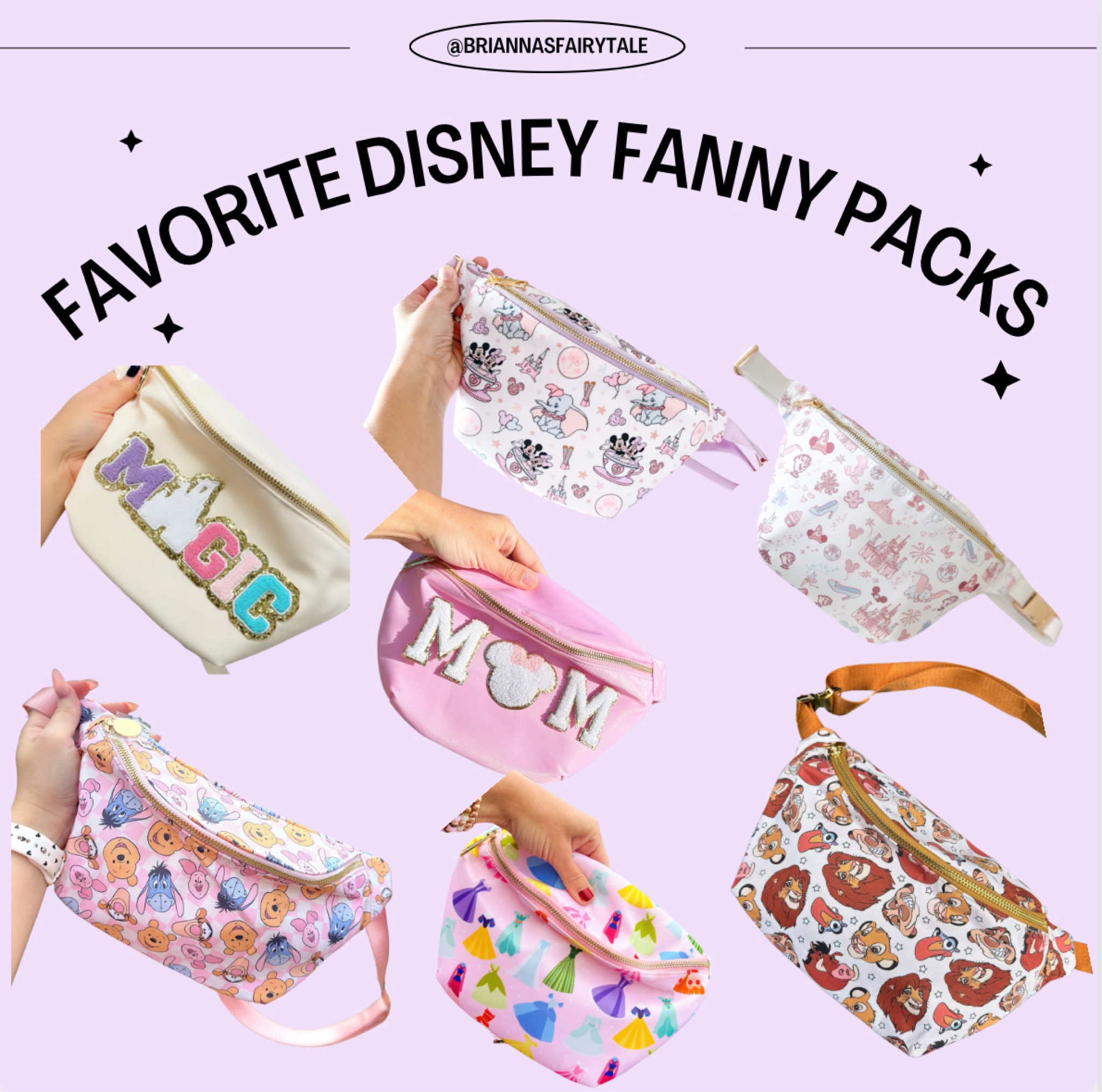 Fanny packs are an essential item that I bring with me on any Disney park day! These are some of my favorite affordable ones from Etsy! Some have classic Disney prints, some have patches, all are cute!! Grab one of these for your next Disney trip or just as an addition to your fanny pack collection!

#LTKSpringSale #LTKtravel #LTKfindsunder100