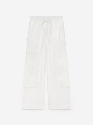 Embroidered Trousers – White – Women – ARKET GB | Arket UK