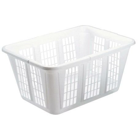 Rubbermaid White Laundry Basket | Walmart (US)