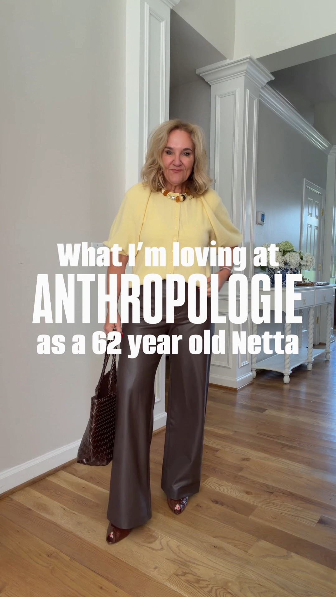 Anthro new arrivals 
Sizing notes 
Sweater medium 
Knit Colette pants size up! Needed the 30 reg 
Sneakers true to size 
Faux leather Colette 29 reg
Faux suede top med (link is a denim version also in stock) 
Tan cashmere sweater med secret pretty colors. Check out the other pretty ones. 
Somerset dress med petite 
Embossed leather slides tts these are like a go to dinner or church shoe. 
Cardigan medium 
Striped tee medium

#LTKOver40 #LTKdayinmylife #LTKSaleAlert #LTKPetite #LTKWorkwear