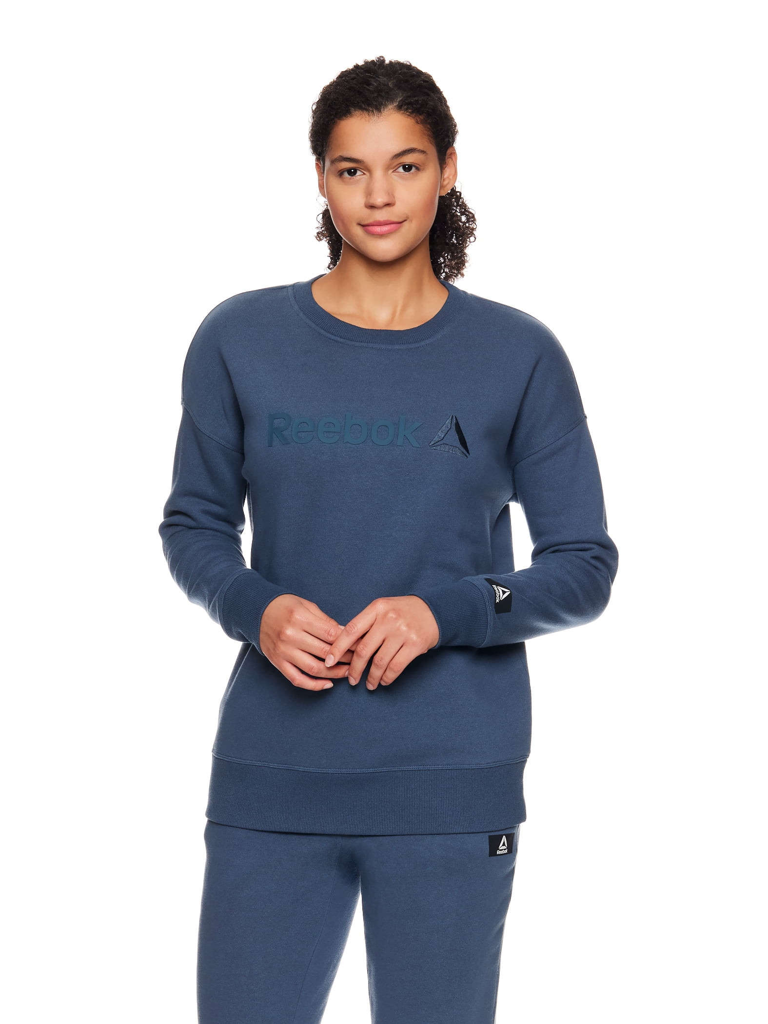 Reebok Women's Purpose Crew Neck Sweatshirt | Walmart (US)
