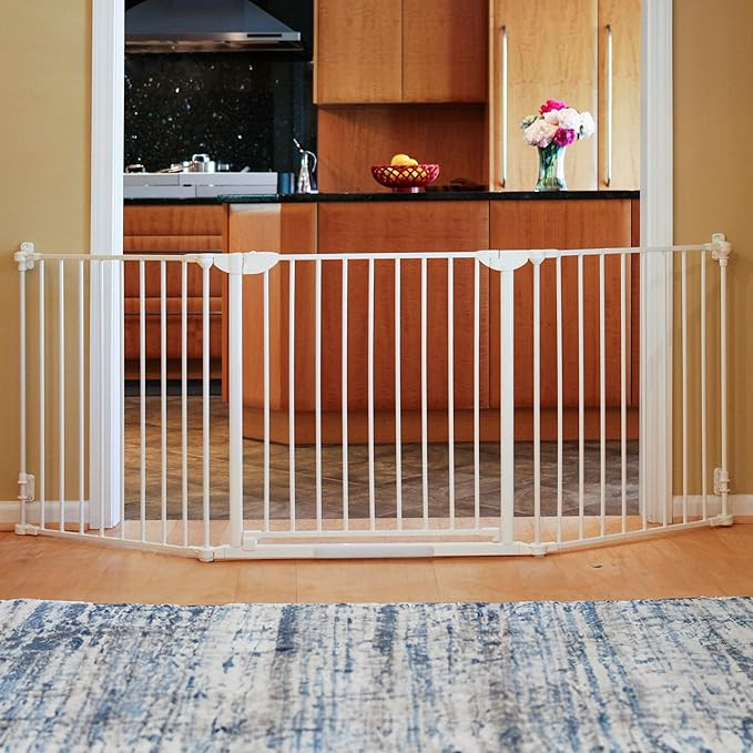 Qdos Safety Construct-A-SafeGate Wide Baby Gate - Meets Tougher European Standards - Create Custo... | Amazon (US)