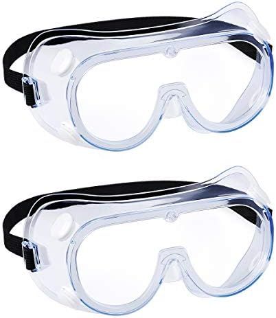 Safety Goggles, Protective Safety Glasses, Soft Crystal Clear Eye Protection - Perfect for Constr... | Amazon (US)