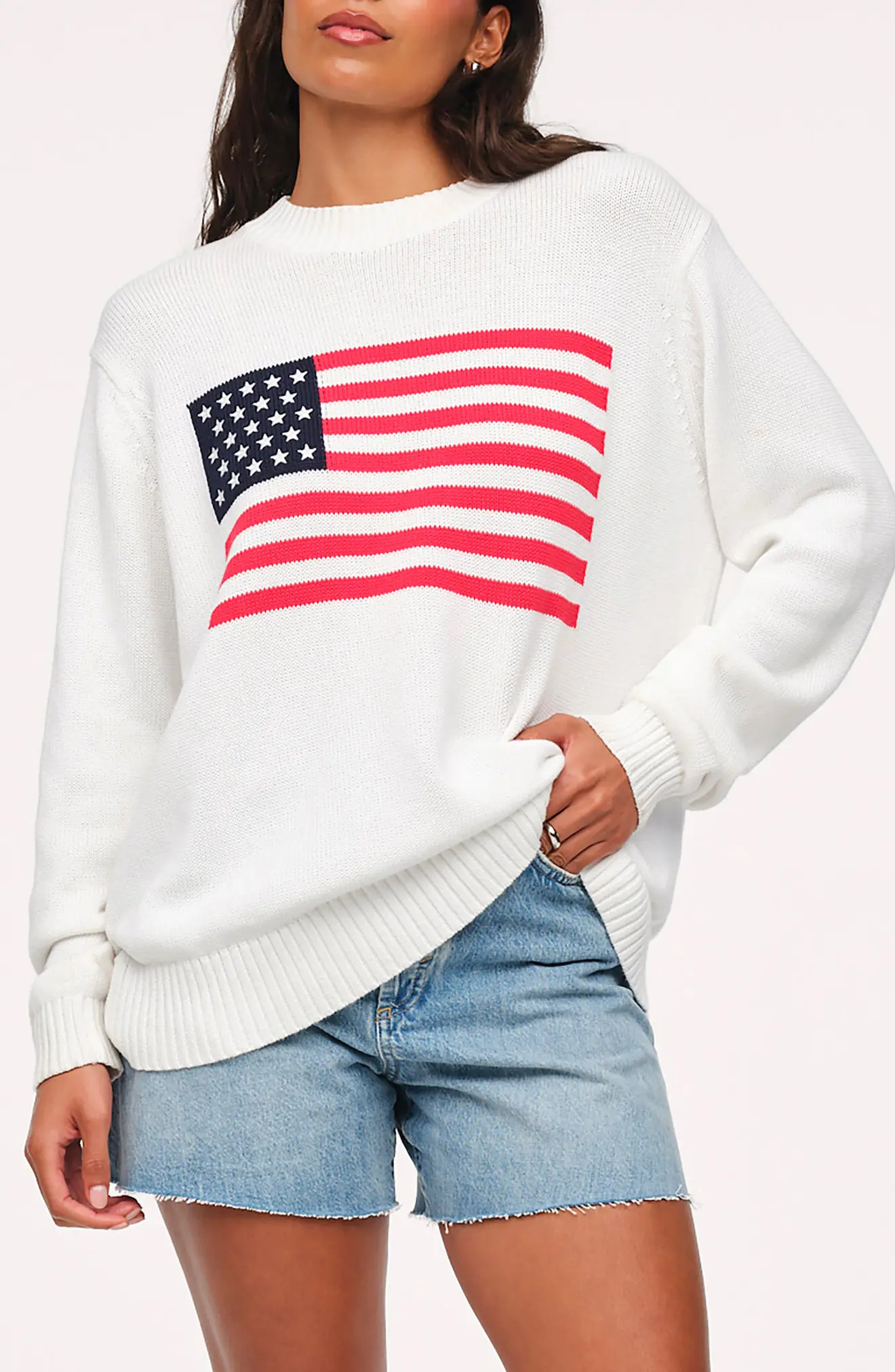 Americana Graphic Sweater (Women) | Nordstrom | Nordstrom