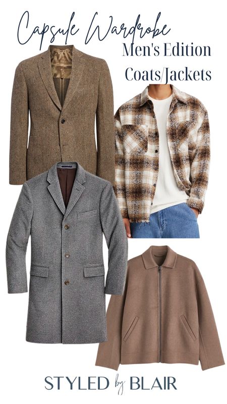 Men’s coats and jackets - menswear - men’s fashion - men’s capsule wardrobe 

#LTKunder100 #LTKmens #LTKworkwear