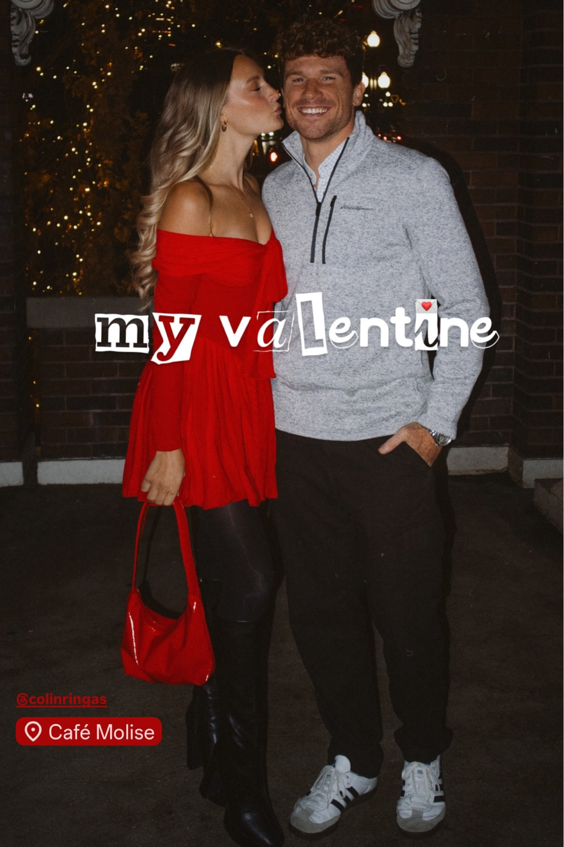 my valentine 💌 @colinringas
