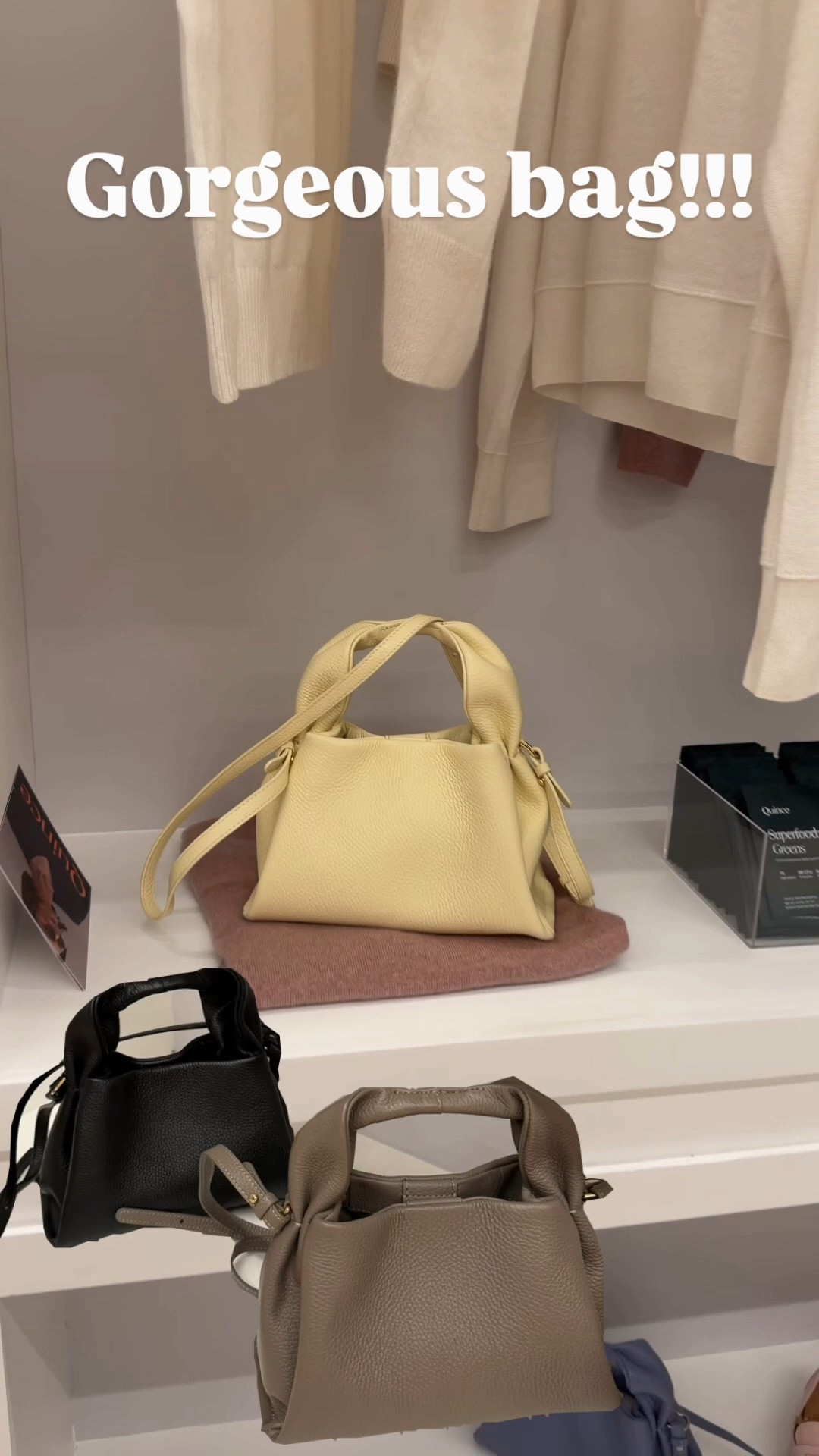 The most gorgeous bag!!! I can’t decide what color purse I should get!

#LTKSeasonal #LTKWorkwear #LTKootd