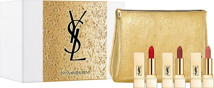 Yves Saint Laurent Travel Size Rouge Pur Couture Lipstick Trio (Nordstrom Exclusive) USD $62 Valu... | Nordstrom