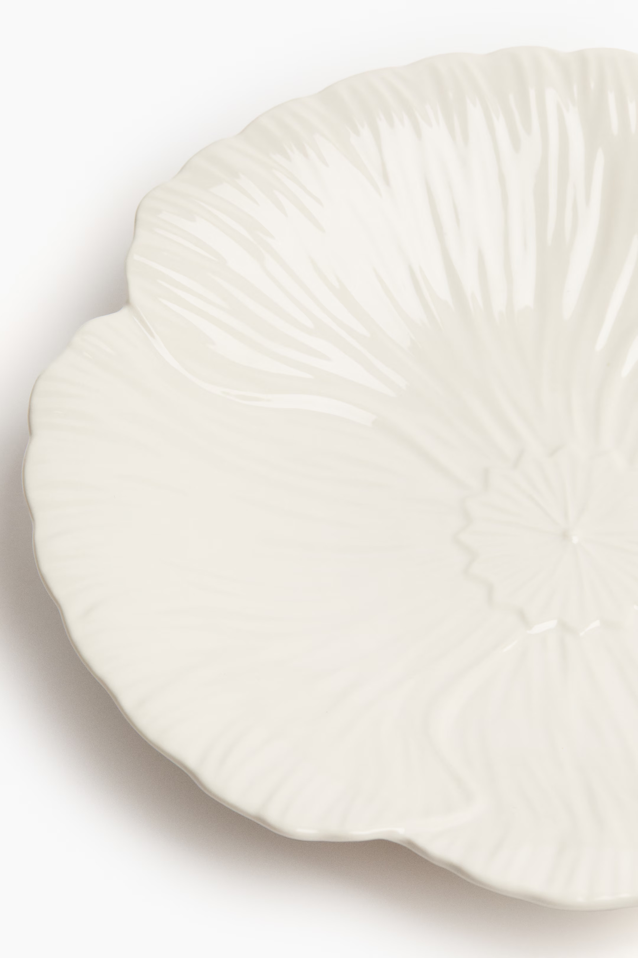 Large Stoneware Serving Plate | H&M (US + CA)
