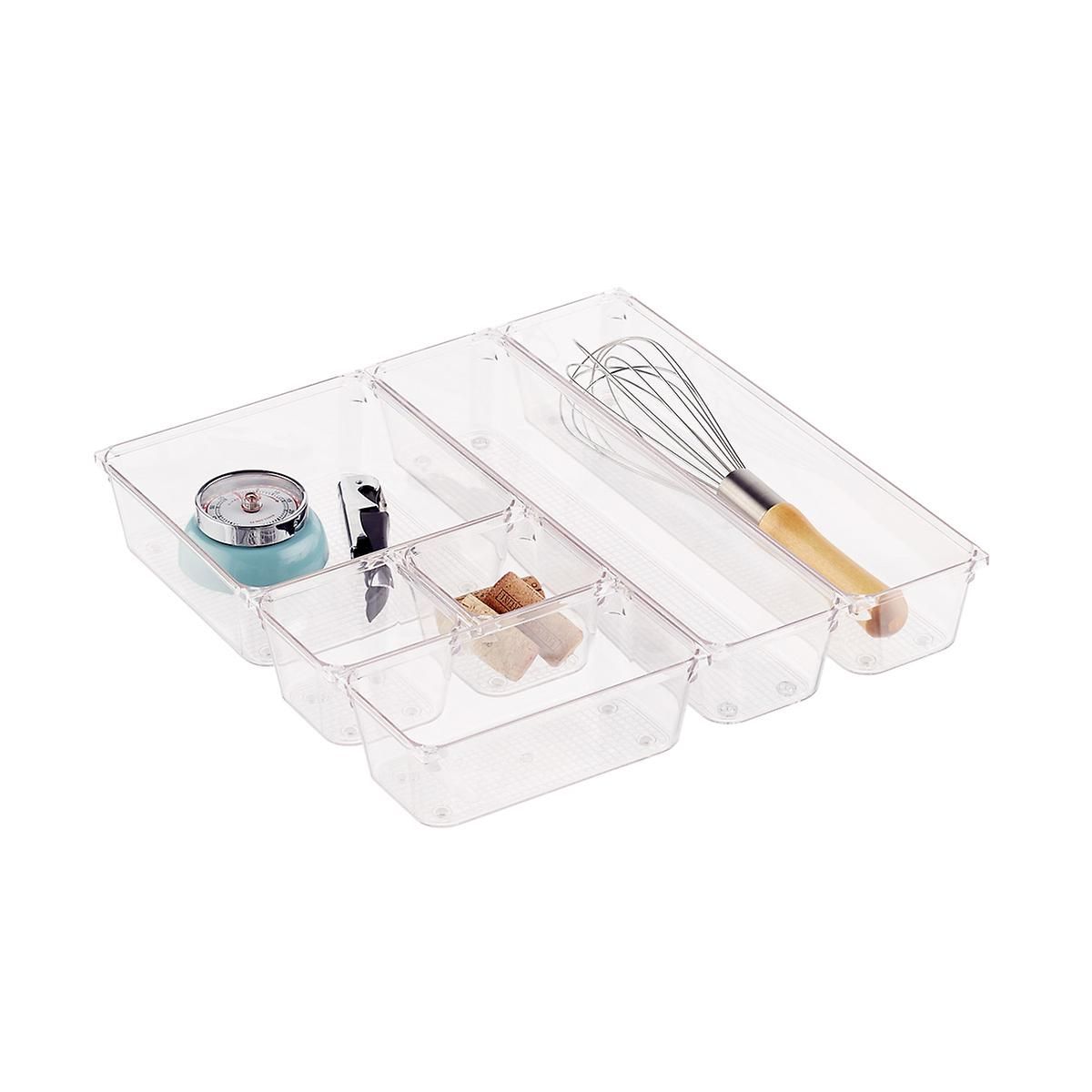 The Everything Drawer Organizer Clear | The Container Store
