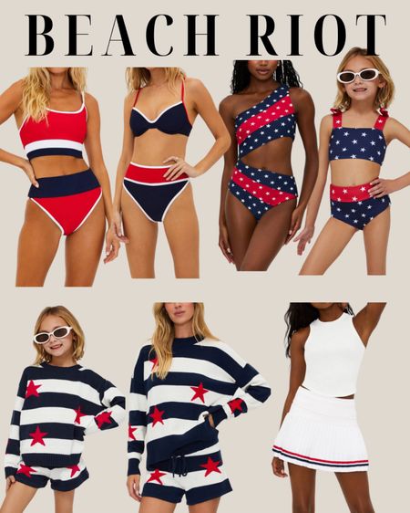 So many cute patriotic swimsuit options from swim riot 

#LTKstyletip #LTKover40 #LTKswim