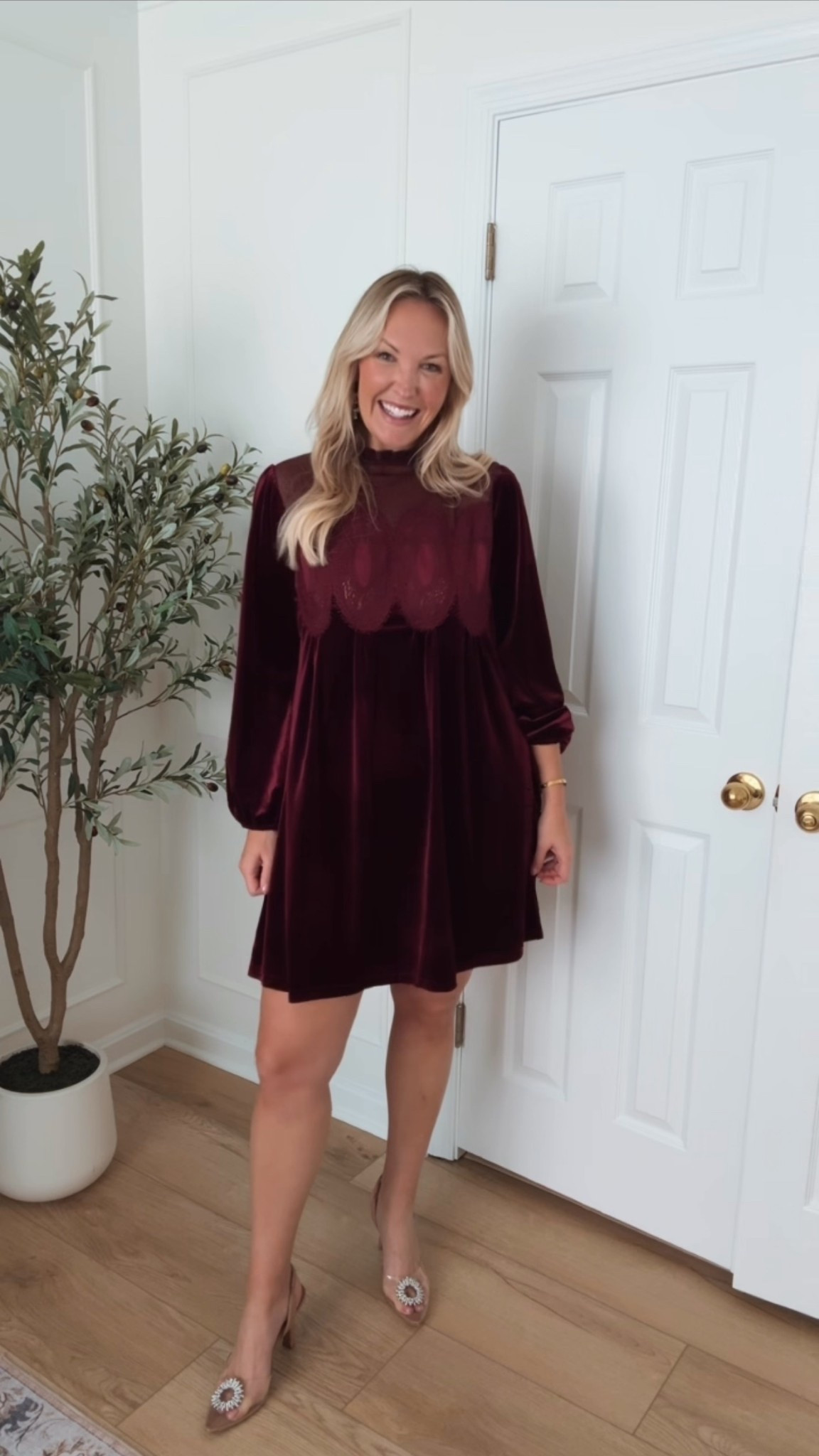 Look a like Amazon dress for the holidays! Wearing a med 

#LTKMidsize #LTKParties #LTKHoliday