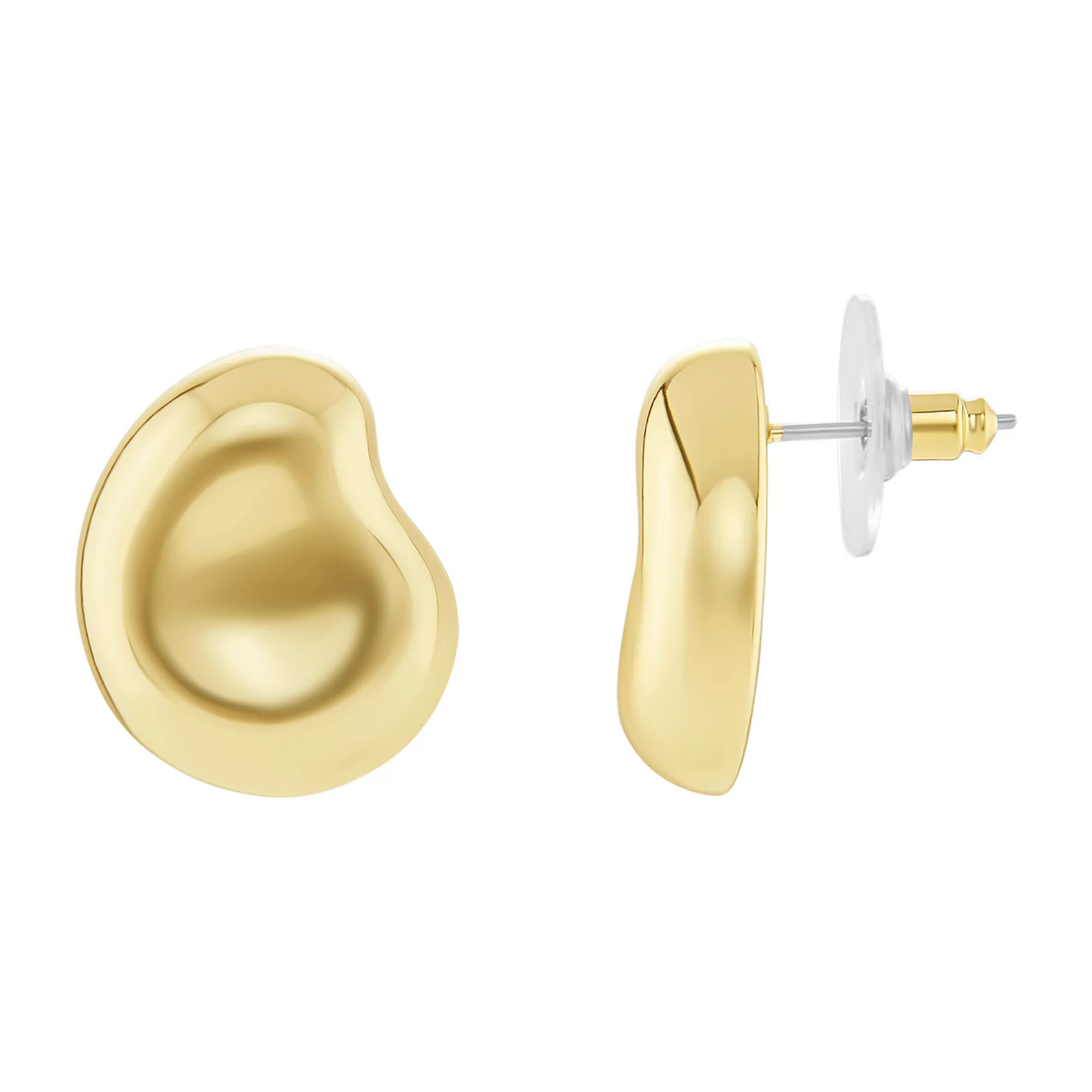 Emberly Hammered Teardrop Stud Earrings | Kohl's