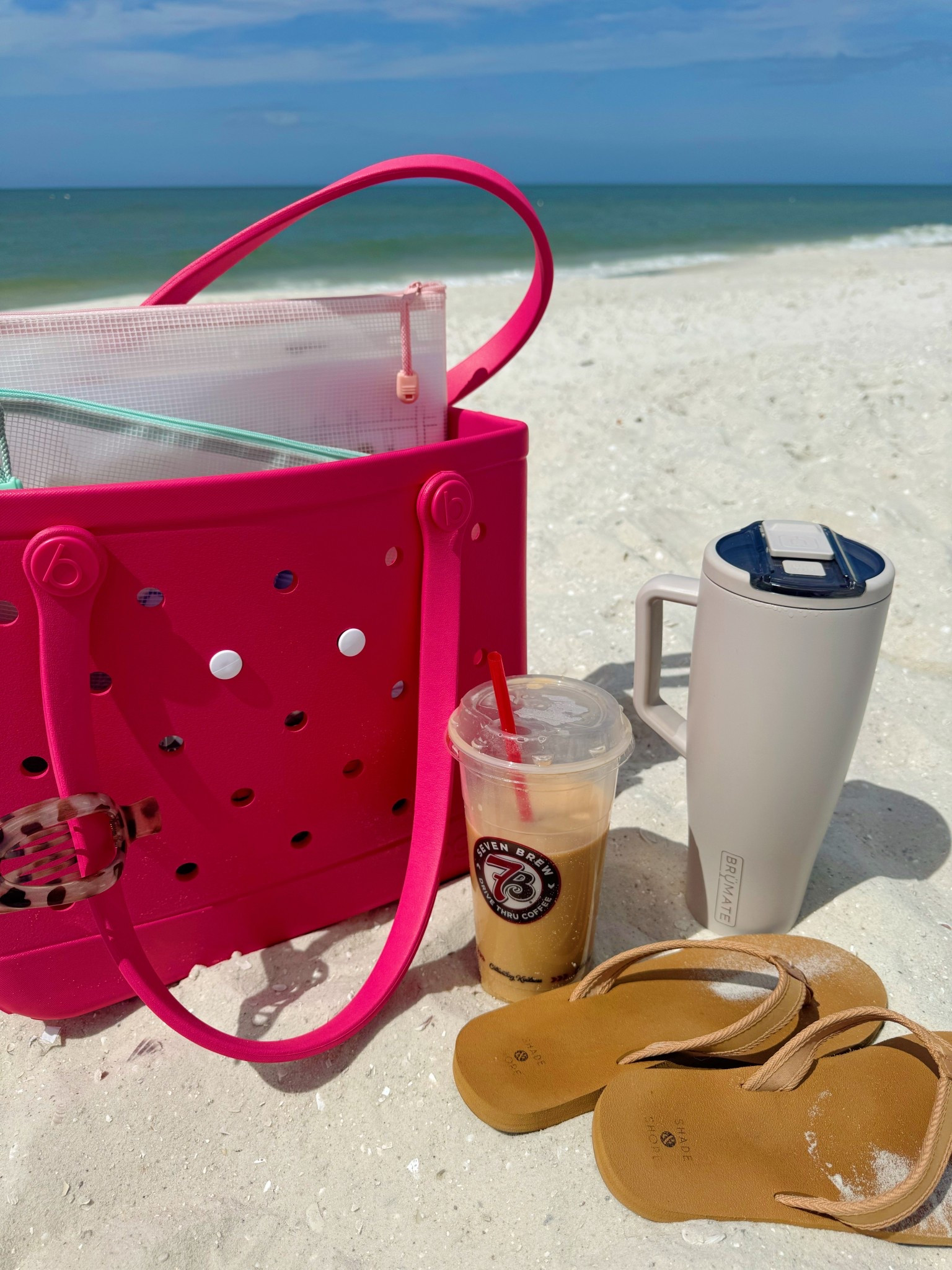 My beach day essentials!! 

#LTKSwim #LTKgrwm #LTKSeasonal