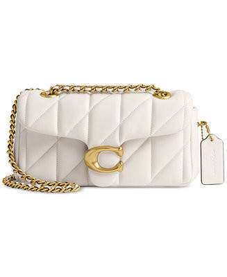 Quilted Tabby Small Leather Shoulder Bag 20 | Macy's