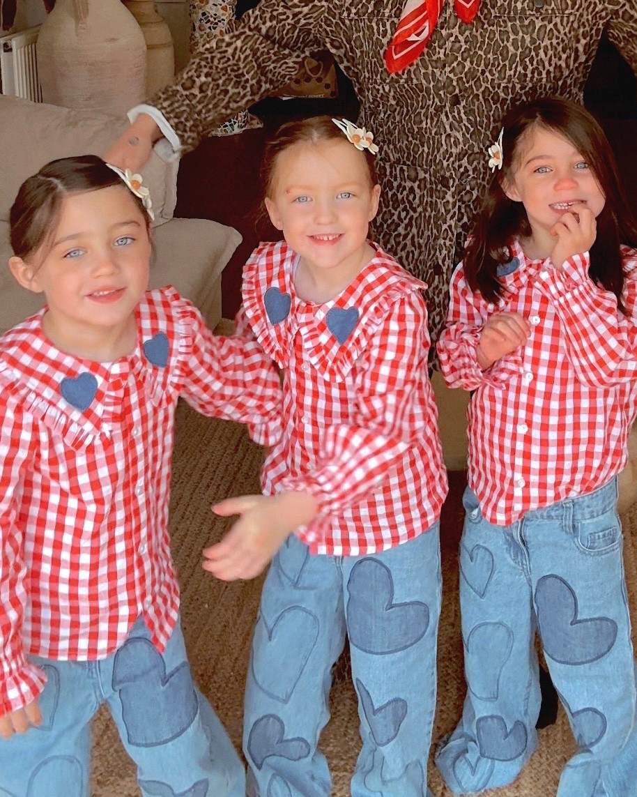 Gingham, frills & denim hearts 🌞 

#LTKkids #LTKfamily #LTKspring