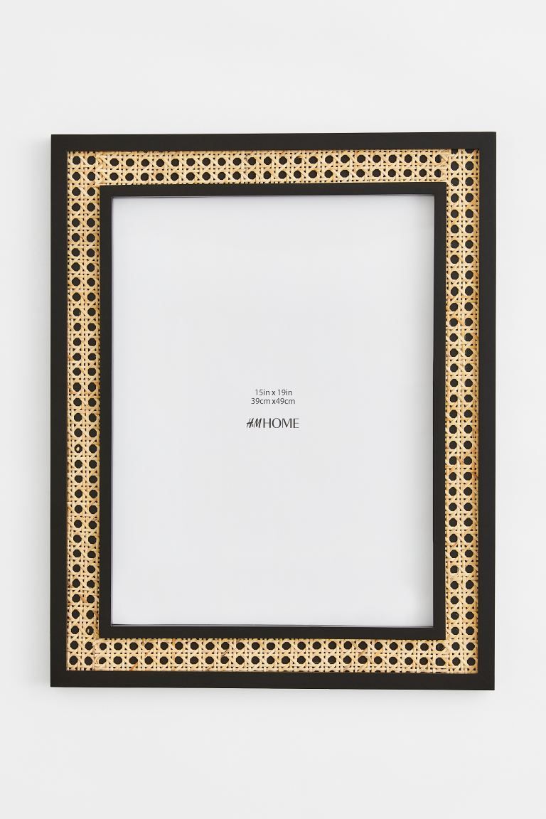 Wood and Rattan Frame | H&M (US + CA)
