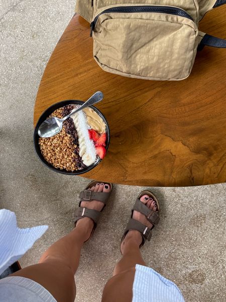 Birkenstocks!! These always sell out by the time summer rolls around, so grab them! I couldn’t love them more and they keep for years

#LTKshoecrush #LTKunder100 #LTKSeasonal