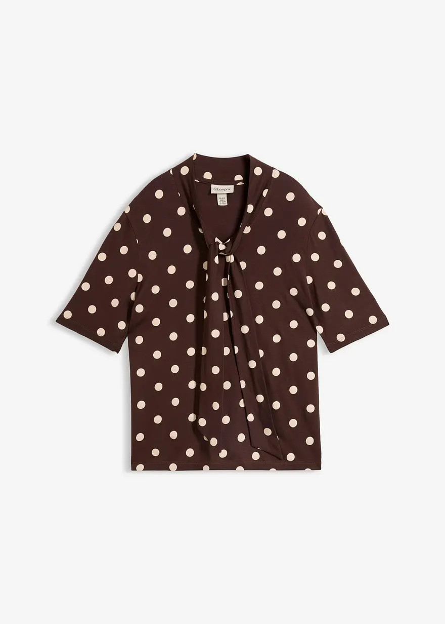 Shirt mit Schluppe | Bonprix DE