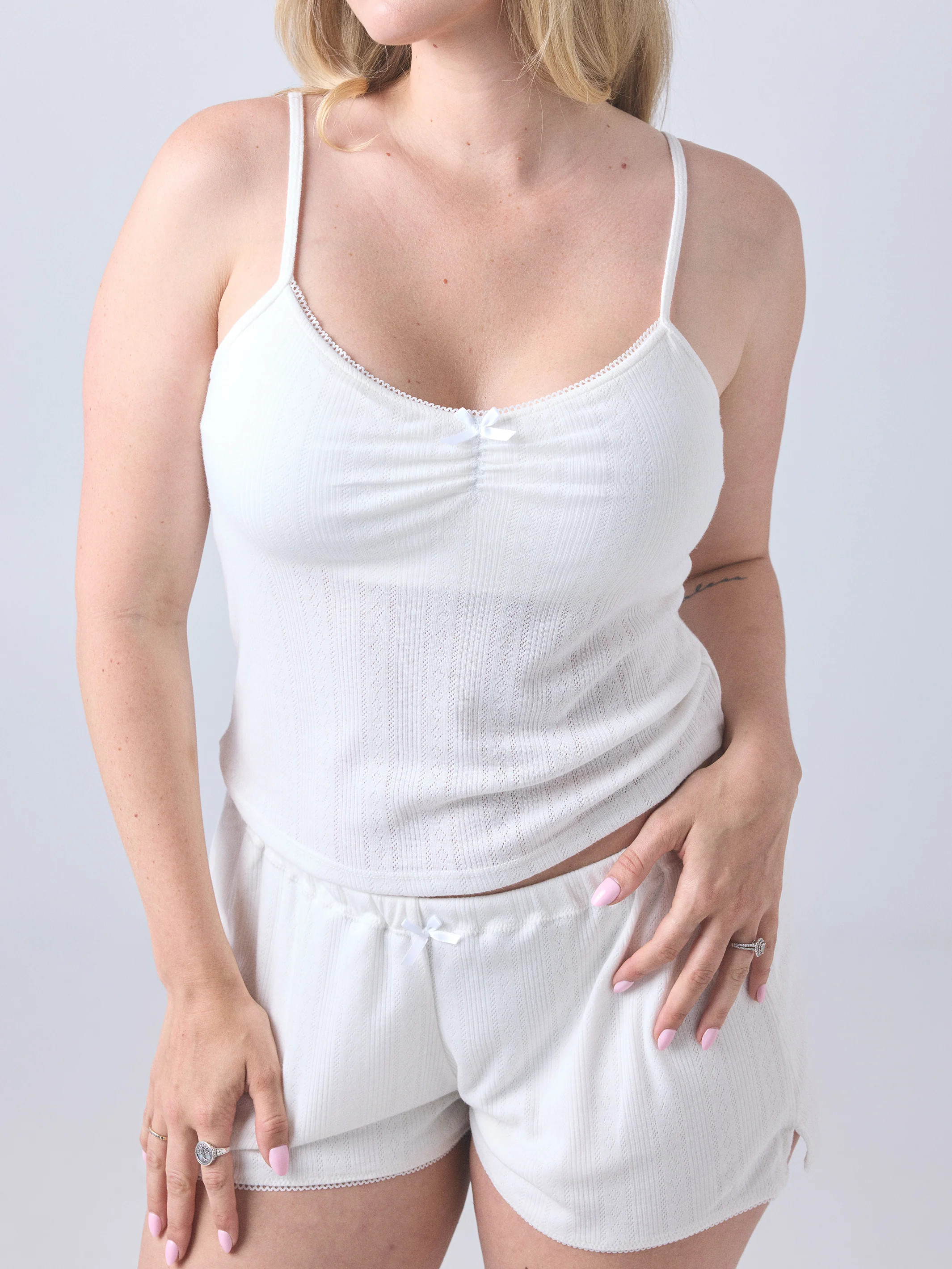 Pointelle PJ Cami | Klassy