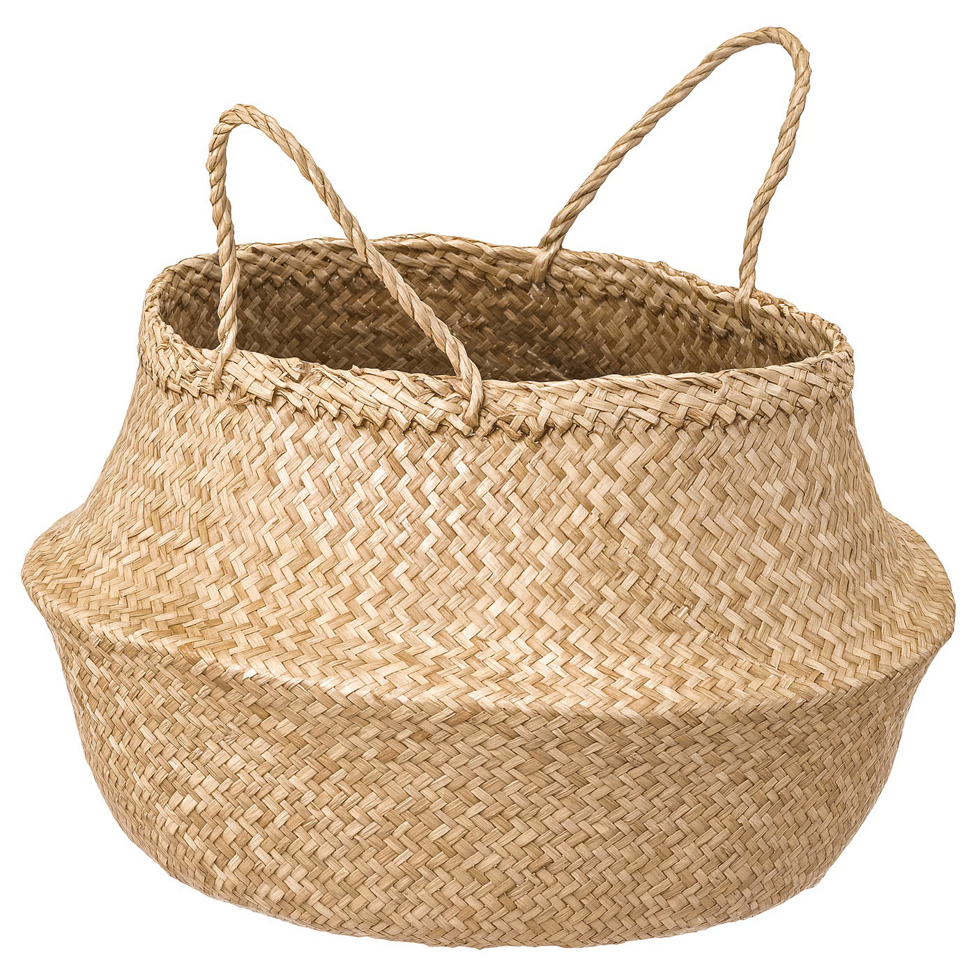 FLÅDIS Basket, seagrass, 9 7/8 " | IKEA US
