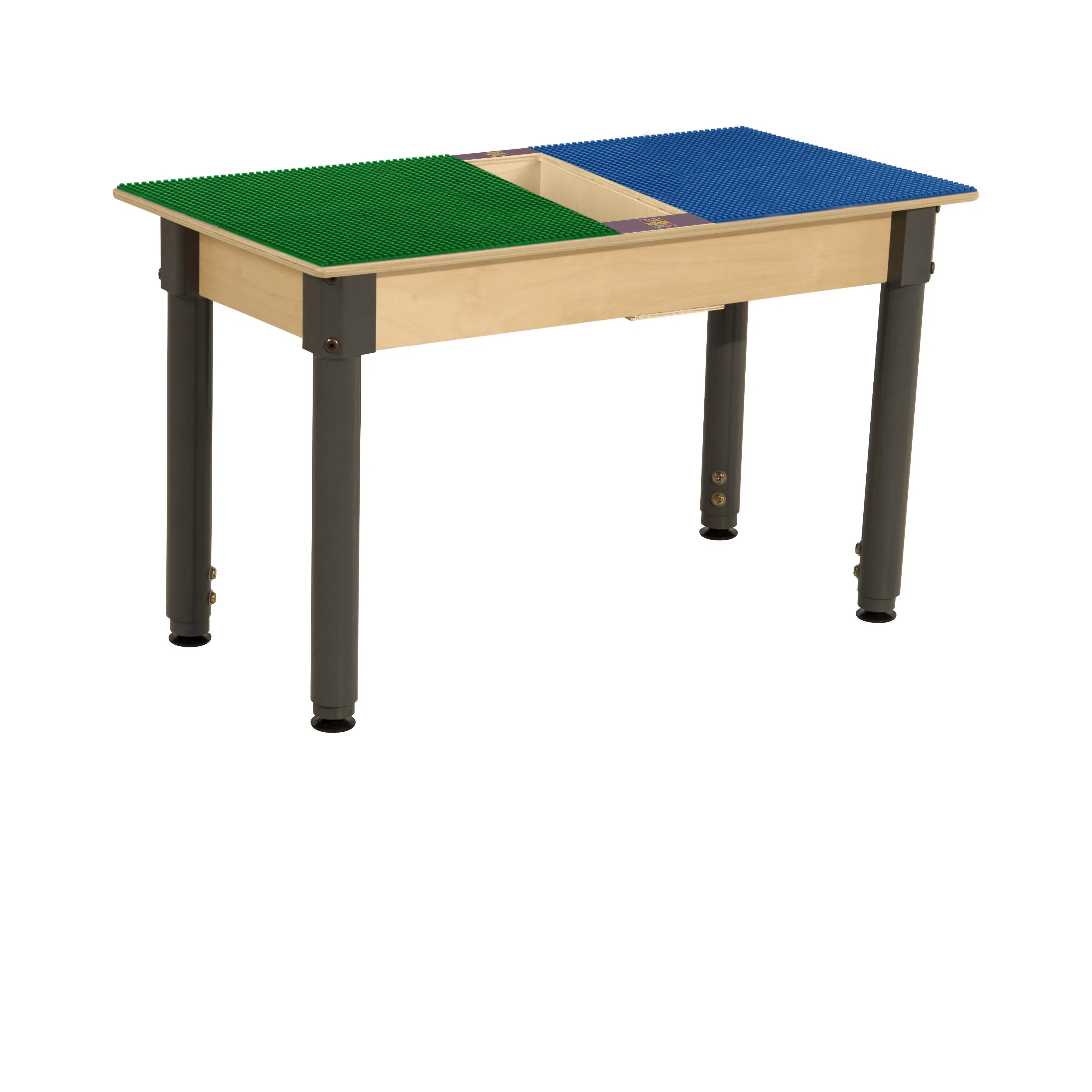 Rectangle Time-2-Play Table with a trough, a LEGO Compatible | Wayfair North America